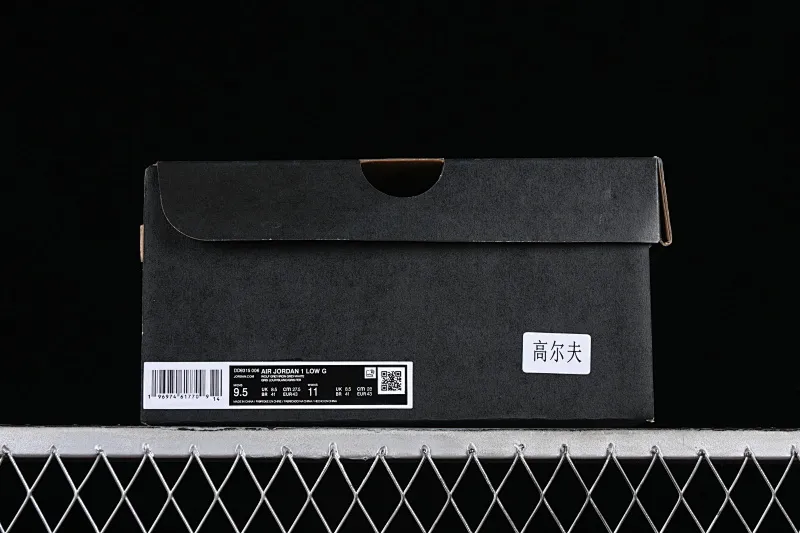 All categories Air Jordan Jordan series basketball shoes Air Jordan 1 Low G version pure original Air Jordan 1 Low Golf AJ1 Joe 1 new golf version raw rubber gray DD9315-006